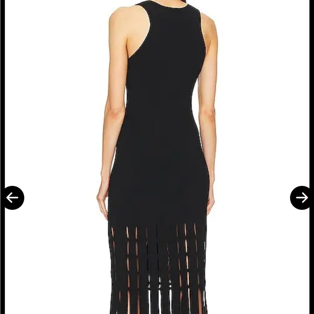 Rails Kaia Fringe Detail Knit Midi dress - Picture 4 of 5